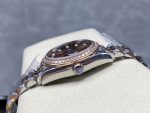 Rolex Datejust 31 m278381RBR 0028 Rose Gold Chocolate Diamond Dial Diamond Bezel Lady Watch - Image 7