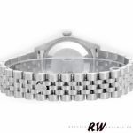 Rolex Datejust 178384 Stainless Steel Black Roman Dial 31MM Lady Replica Watch - Image 4