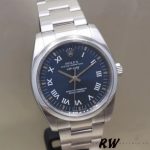Rolex Oyster Perpetual Air-King 114200 Blue Dial 34mm Unisex Replica Watch - Image 4