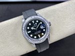 Rolex Yacht Master White Gold 42mm 226679TBR Bagutte bezel Black Dial - Image 6