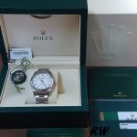 Rolex Oyster Perpetual 114300 White Dial 39mm Mens Replica Watch - Image 12