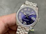 Rolex Datejust 31mm Stainless Steel 278384RBR 0030 Aubergine VI Jubilee Women's Watch - Image 5