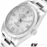 Rolex Oyster Perpetual Air King 114210 Silver Dial 34mm Unisex replica watch - Image 4