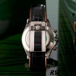 Rolex Daytona 116519 Black Alligator Leather strap silver Dial 40mm Mens Replica Watch - Image 5