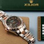 Rolex Datejust 178341 Black Mother of Pearl Dial 31MM Lady Replica Watch - Image 3