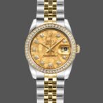 Rolex Datejust 179383 Crystal Gold Dust Champagne Dial 26MM Lady Replica Watch