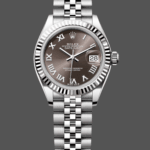 Rolex Datejust 279174 Stainless Steel Dark Grey Roman Dial 28mm Lady Replica Watch