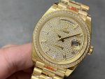 Rolex Day-Date 40 18K Yellow Gold Diamond Paved Dial Diamond m228348rbr 0037 - Image 5