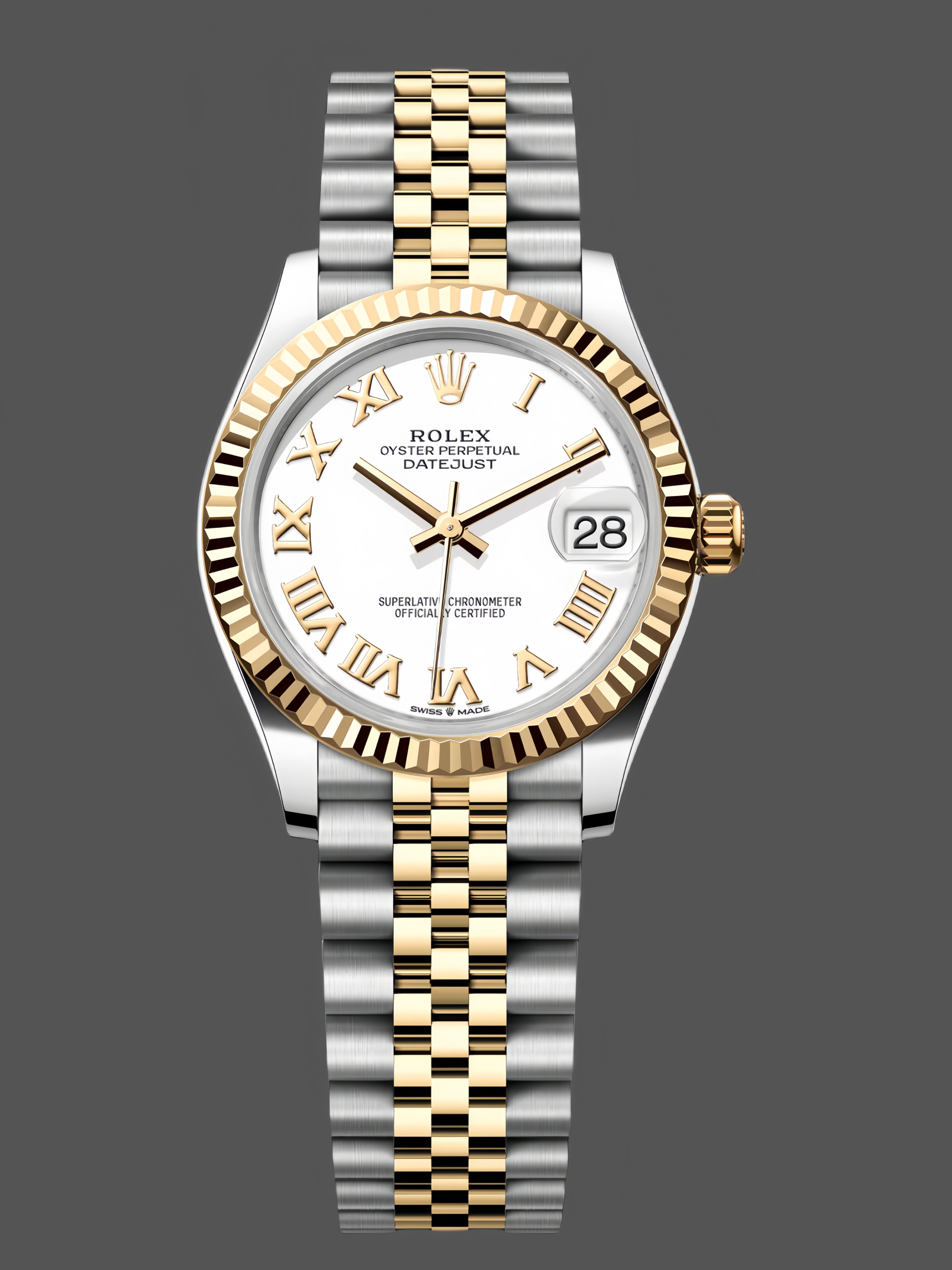 5DE21627-B725-C08F-975D-DF132638B5FE Rolex Datejust 31 White Dial 278273 0002 Women's Watch - Image 1