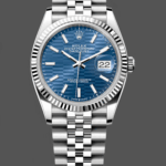 Rolex Datejust 41mm Stainless Steel 126334 Blue Index Jubilee Men's Watch