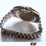 Rolex Day-Date 228206 Blue Roman Numeral Dial Platinum 40MM Mens Replica Watch - Image 6