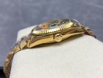 Rolex Day Date 128238-0106 36mm Yellow Gold Fluted Bezel Emoji Puzzle Dial - Image 9