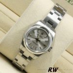 Rolex Oyster Perpetual 176200 Silver Index Stainless Steel 26mm Lady Replica Watch - Image 3