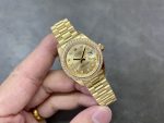 Rolex Datejust 28 Solid 18K Yellow Gold 279138RBR 0006 Women's Watch - Image 6