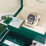 Rolex Sky-Dweller 326939 Fluted Bezel Black Dial 42MM Mens Replica Watch - Image 6