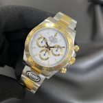 Rolex Two Tone Daytona 126503 White Dial Replica Watch - Image 14