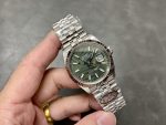 Rolex Datejust 36mm Fluted Bezel Green Palm Index Dial Jubilee 126234 0047 - Image 6