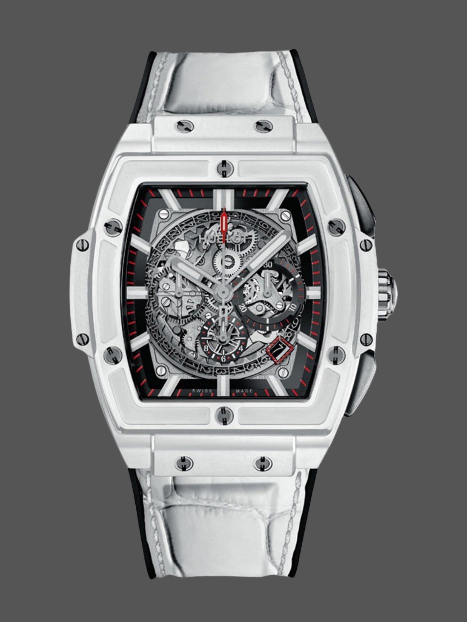 62449BF4-FF38-A2D4-CE7E-439AB81EB1E4 Hublot Spirit of Big Bang White Ceramic 641.HX.0173.LR 42mm - Image 1
