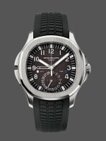 Replica Patek Philippe Aquanaut 5164A 001 Stainless Steel Dual Time 40mm Mens Watch