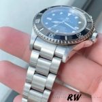 Rolex Sea-Dweller Deepsea 16600 Stainless Steel D-Blue Black Dial 40MM Mens Replica Watch - Image 4