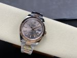 Rolex Datejust 41mm Two Tone Rose Gold Sundust Index Dial 126331 0009 - Image 7