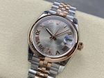 Rolex Datejust 31mm Stainless Steel and Rose Gold m278241 0030 Rhodium Roman VI Jubilee - Image 4