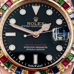 Rolex Yacht-Master 116695 Everose Gold Black Dial 40MM Mens Replica Watch - Image 4