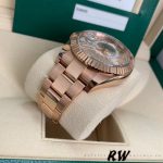 Rolex Sky-Dweller 326935 Sundust Roman Numeral Dial 42mm Mens Replica Watch - Image 4