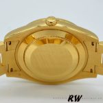 Rolex Day-Date 228348RBR Champagne Roman Dial Diamond Bezel 40mm Mens Replica Watch - Image 6
