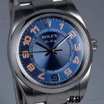 Rolex Oyster Perpetual Air-King 114200 Concentric Blue Dial 34mm Unisex Replica watch - Image 2