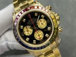 Rolex Daytona Chronograph Automatic Chronometer Diamond Black Dial 116598RBOW 0001 - Image 4