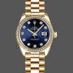 Rolex Datejust 179138 Blue Diamond Dial 26MM Lady Replica Watch