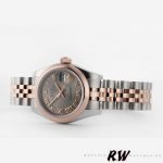 Rolex Datejust 179161 Stainless Steel and Everose Gold Steel Roman Dial 26MM Lady Replica Watch - Image 3
