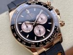 Rolex Cosmograph Daytona 116515LN Rose Gold Black Dial 40mm Mens Replica Watch - Image 4