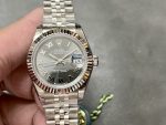 Rolex Datejust 279174 Stainless Steel Dark Grey Roman Dial 28mm Lady Replica Watch - Image 3