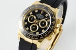 Rolex Daytona 116518LN Yellow Gold Black Diamond Dial 40mm Mens Replica Watch - Image 2