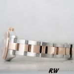 Rolex Datejust 179161 Stainless Steel and Everose Gold Silver Index Dial 26MM Lady Replica Watch - Image 5