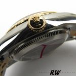 Rolex Datejust 179173 Gray Diamond Dial Fluted Bezel 26MM Lady Replica Watch - Image 5