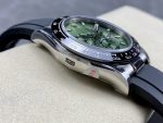 Rolex Daytona Platinum Green Dial Ceramic Bezel 126506 40mm Rubber Strap - Image 6