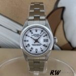 Rolex Oyster Perpetual 177200 White Roman Dial Oyster Bracelet 31mm Lady Replica Watch - Image 2
