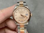 Rolex Datejust 31 Everose Gold Rose Diamond Dial M278241 0023 Women's Watch - Image 3