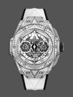 418.NX.2001.RX.1604.MXM20 Hublot Big Bang Partnerships Sang Bleu II Titanium Diamond