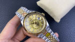 Rolex Sky Dweller 42mm Champagne Dial Stick Markers Jubilee M336933 0002 Men's Watch - Image 2