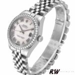Rolex Datejust 178384 Pink Mother of Pearl Dial 31MM Lady Replica Watch - Image 3