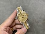 Rolex Datejust 36 Champagne Diamond 116203 0173 Women's Watch - Image 6