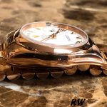 Rolex Day-Date 118205 Everose Gold White Dial 36mm Unisex Replica Watch - Image 4