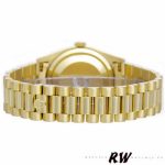 Rolex Day-Date 118238 Yellow Gold Champagne Jubilee Diamond Dial 36mm Unisex Replica Watch - Image 5