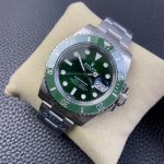 Rolex Submariner Date 116610LV Stainless Steel Oyster 40MM Green Dial Mens Replica Watch - Image 5