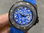 Rolex Sea Dweller Customized DiW Carbon Fiber Ocean Blue Dial - Image 5