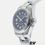 Rolex Oyster Perpetual 176234 Fluted Bezel Black Arabic Dial 26MM Lady Replica Watch - Image 3